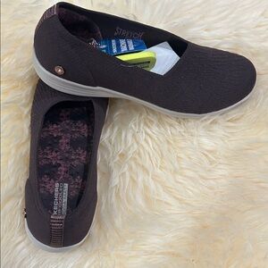 Skechers Women's Chocolate Slip-On Flats